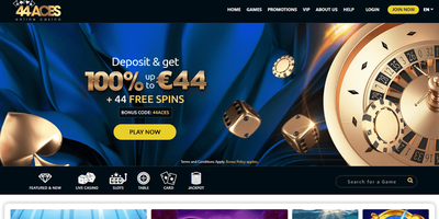 44Aces site preview