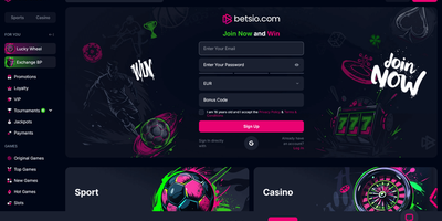 Betsio site preview