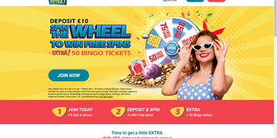 Bingo Extra site preview