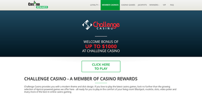 Challenge site preview