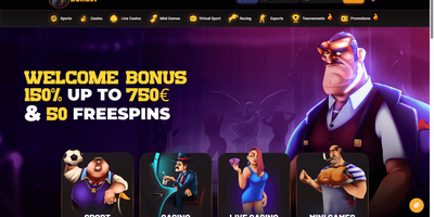 Donbet site preview