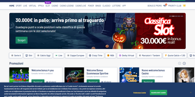 Eurobet.it websted forhåndsvisning