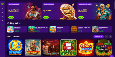 Gambloria site preview
