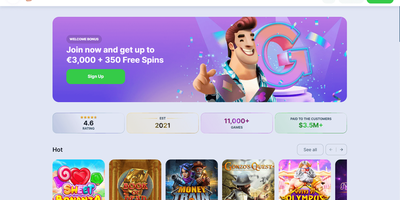 GoodMan websted forhåndsvisning