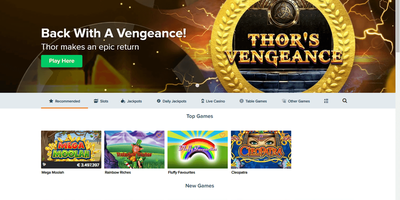 Jackpot247 websted forhåndsvisning