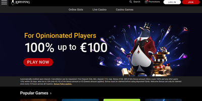 Lord Ping site preview
