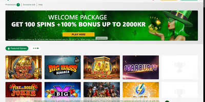 Luckster site preview