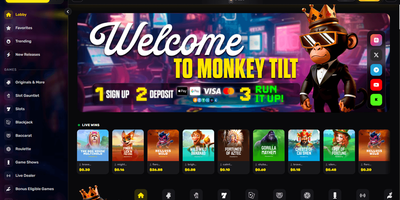MonkeyTilt site preview