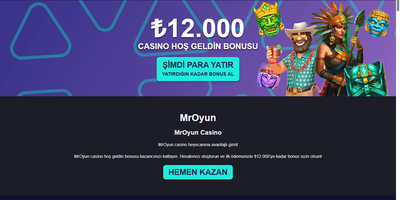 MrOyun websted forhåndsvisning