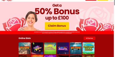 Rose Slots site preview