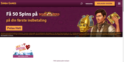 Simba Games site preview