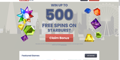 SlotsUK site preview