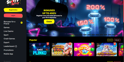 Slottyway site preview