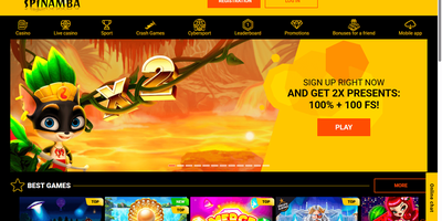 Spinamba site preview