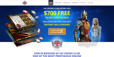 UK Casino Club site preview