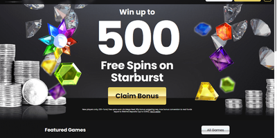 VIP Spins site preview