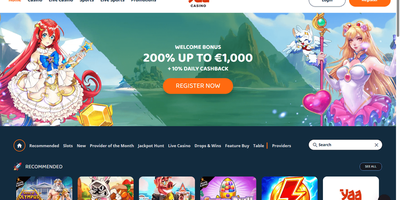YaaCasino site preview