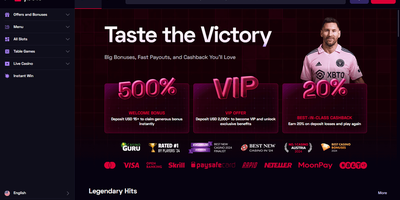 Ybets site preview